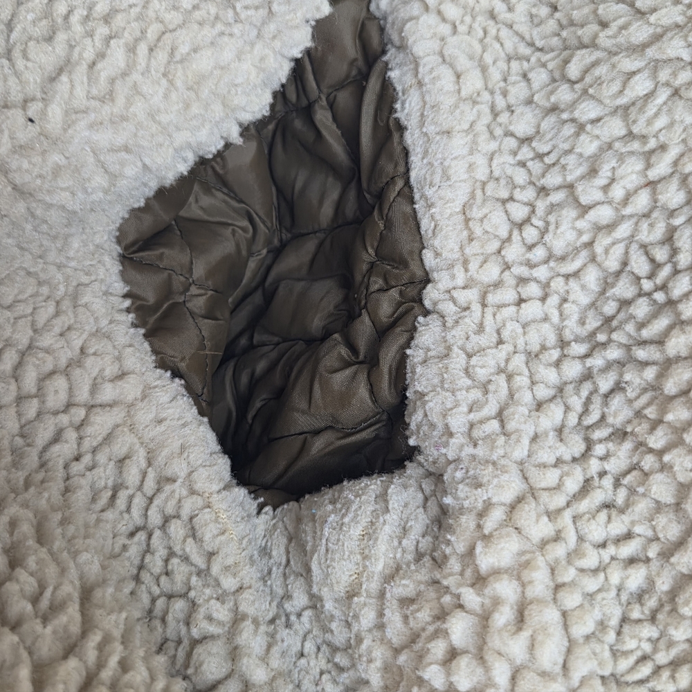 Vintage Schott Bros Shearling Ranch Coat – Size 40 Western Suede Sheepskin #600 - Picture 8 of 16